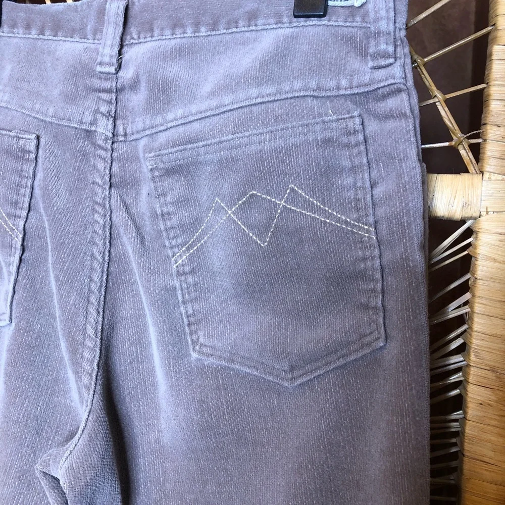 WRANGLER Vintage Corduroy Pants High Rise Mom Mauve Size 30 - Picture 10 of 15